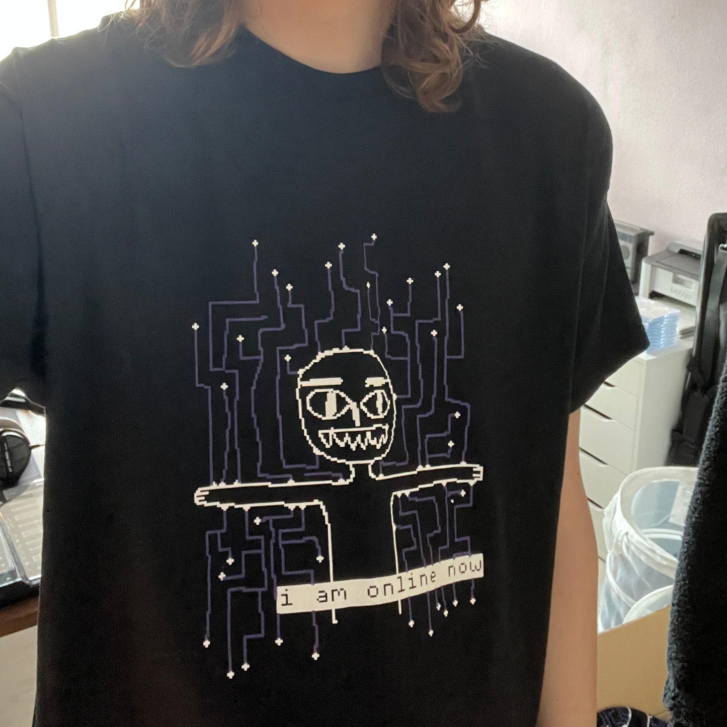 i am online now[t-shirt]